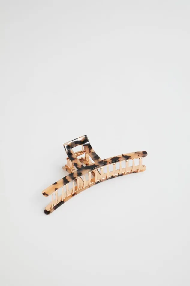 Hair Accessories Woman Seed Heritage Cut Out Hair Claw Milky Tort