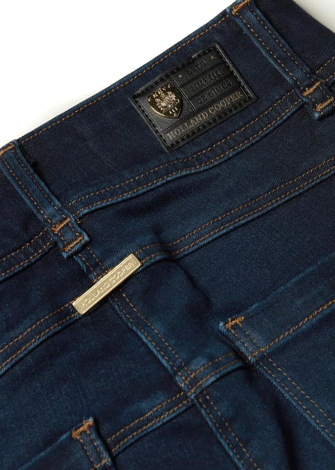 Holland Cooper 5 Pocket Jodhpur Jean Dark Indigo Women Jeans Holland Cooper 5 Pocket Jodhpur Jean Dark Indigo Women Jeans