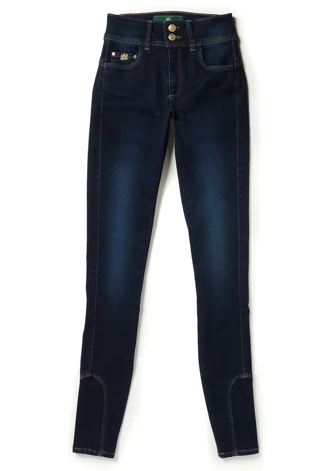 Holland Cooper 5 Pocket Jodhpur Jean Dark Indigo Women Jeans Holland Cooper 5 Pocket Jodhpur Jean Dark Indigo Women Jeans