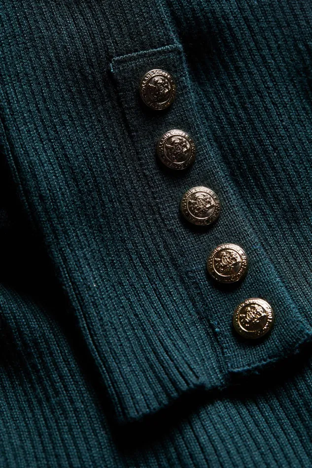 Holland Cooper Bardot Knit Deep Emerald Women Knitwear Holland Cooper Bardot Knit Deep Emerald Women Knitwear