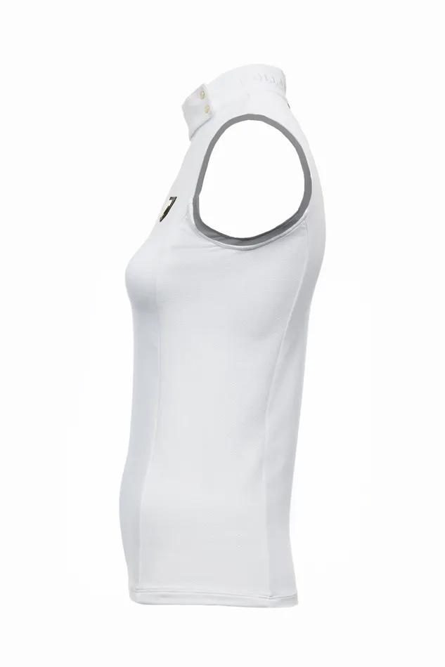 Holland Cooper Elite Sleeveless Base Layer White Women Base Layers Holland Cooper Elite Sleeveless Base Layer White Women Base Layers
