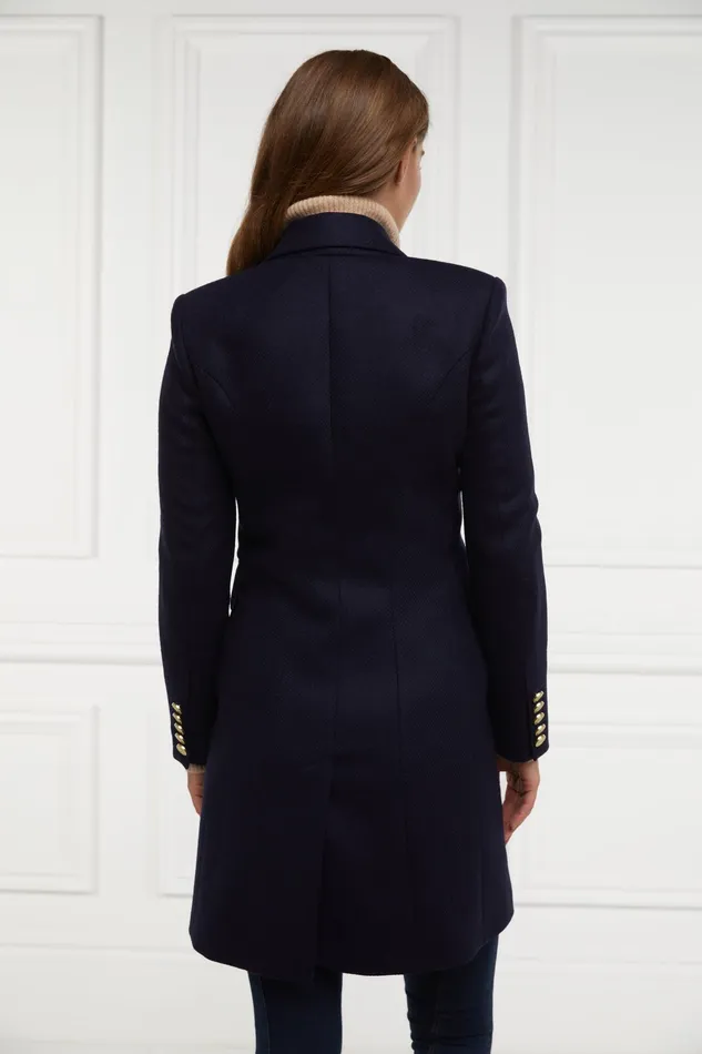 Holland Cooper Knightsbridge Coat Navy Women Tailoring
