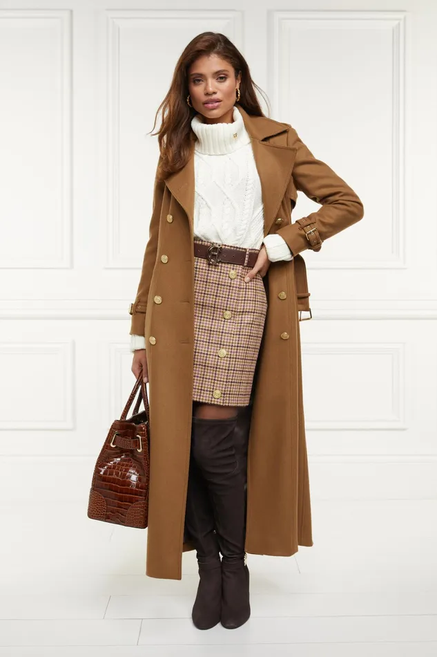 Holland Cooper Knightsbridge Skirt Sudeley Pink Women Tailoring Holland Cooper Knightsbridge Skirt Sudeley Pink Women Tailoring