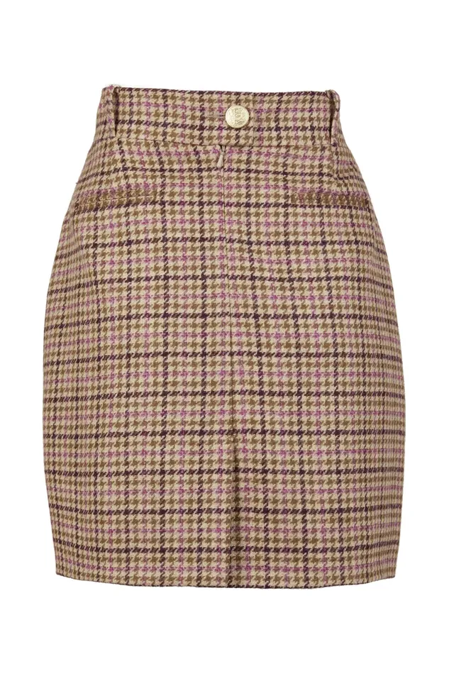 Holland Cooper Knightsbridge Skirt Sudeley Pink Women Tailoring Holland Cooper Knightsbridge Skirt Sudeley Pink Women Tailoring