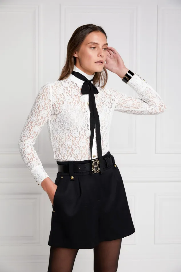 Holland Cooper Luxe Tailored Short Black Barathea Women Tailoring Holland Cooper Luxe Tailored Short Black Barathea Women Tailoring