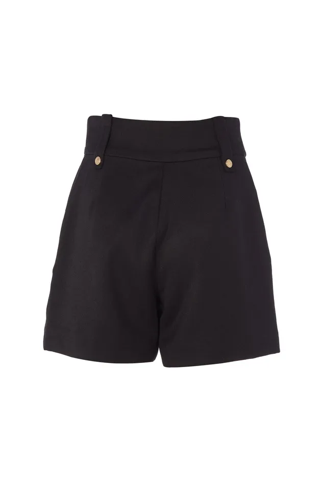 Holland Cooper Luxe Tailored Short Black Barathea Women Tailoring Holland Cooper Luxe Tailored Short Black Barathea Women Tailoring