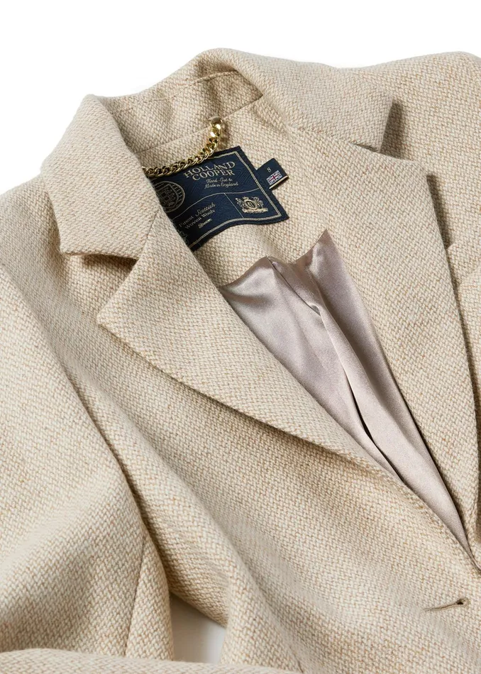 Holland Cooper Regency Coat Biscuit Women Tailoring