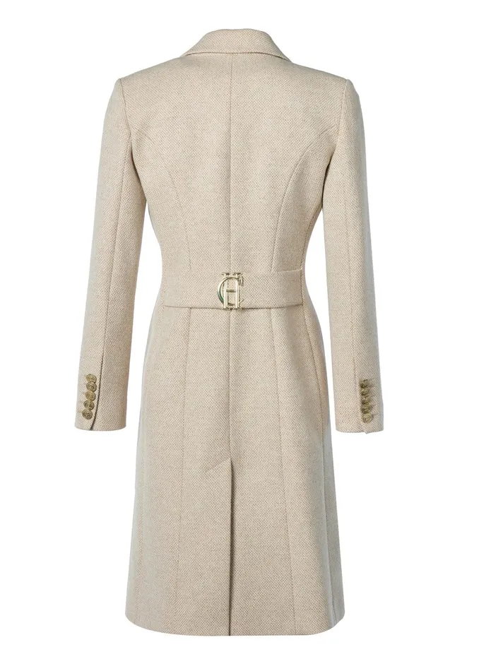 Holland Cooper Regency Coat Biscuit Women Tailoring