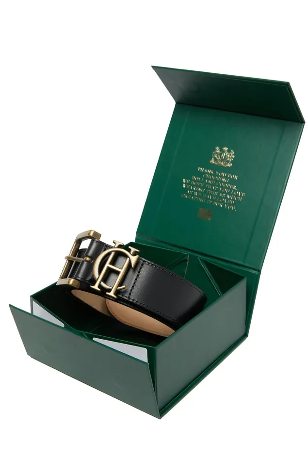 Holland Cooper S Classic Belt Black Men Belts Holland Cooper S Classic Belt Black Men Belts