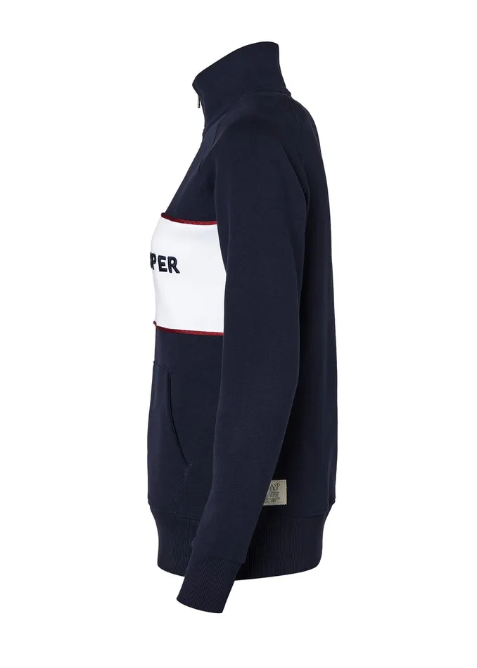 Holland Cooper Sporting Heritage Zip Henley Ink Navy Women Henley Holland Cooper Sporting Heritage Zip Henley Ink Navy Women Henley