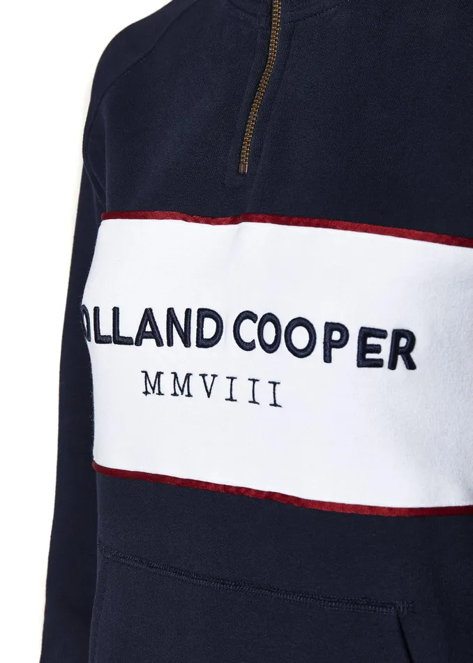 Holland Cooper Sporting Heritage Zip Henley Ink Navy Women Henley Holland Cooper Sporting Heritage Zip Henley Ink Navy Women Henley