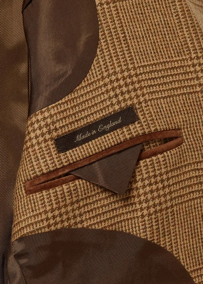 Holland Cooper The Single Breasted Blazer Tawny Men Blazers Holland Cooper The Single Breasted Blazer Tawny Men Blazers