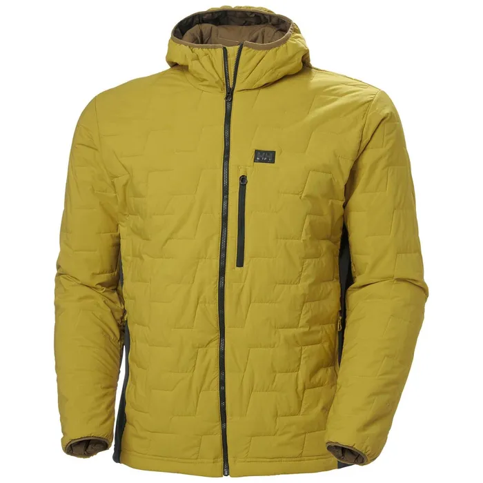 Insulated Jackets Men Helly Hansen LIFALOFT HOODED STRETCH INSULATOR 380 Antique Mos Insulated Jackets Men Helly Hansen LIFALOFT HOODED STRETCH INSULATOR 380 Antique Mos