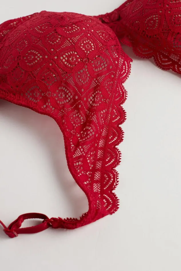 Intimissimi Balconette Women Giorgia Balconette Bra In Lace Red 1473 8211 Rosso