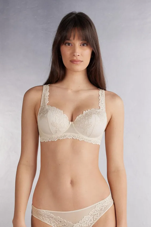 Intimissimi Balconette Women Pretty Flowers Sofia Balconette Bra Natural 2280 8211 Avorio Crema Intimissimi Balconette Women Pretty Flowers Sofia Balconette Bra Natural 2280 8211 Avorio Crema