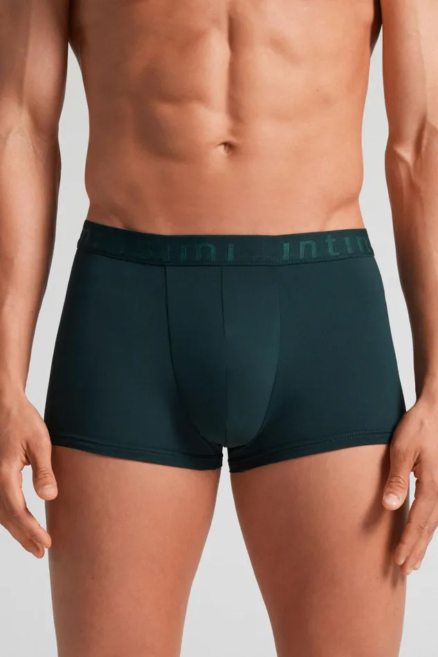 Intimissimi Boxers Men Microfiber Logo Boxer Shorts Green 132j 8211 Verde Scuro Intimissimi Boxers Men Microfiber Logo Boxer Shorts Green 132j 8211 Verde Scuro