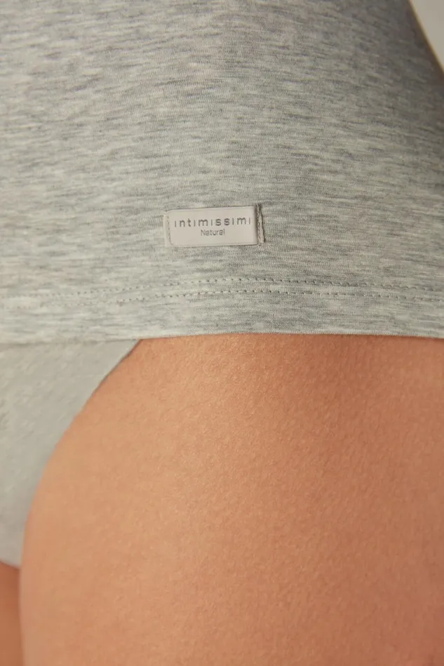 Intimissimi Camisoles Tank Tops Women Cotton Tank Top Grey 031 8211 Light Heathered Grey