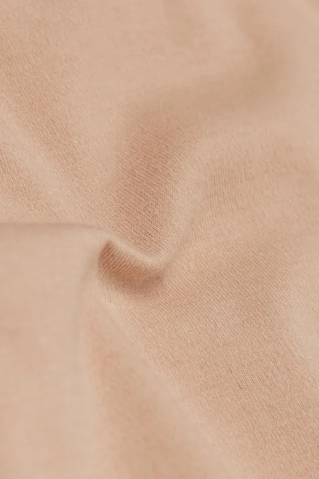 Intimissimi Camisoles Tank Tops Women Raw Edge Round Neck Cotton Tank Top Natural 044 8211 Honey Soft Beige