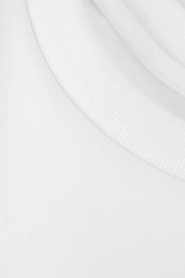 Intimissimi Long Sleeve Tops Women Long Sleeve Top In Cotton White 001 8211 White