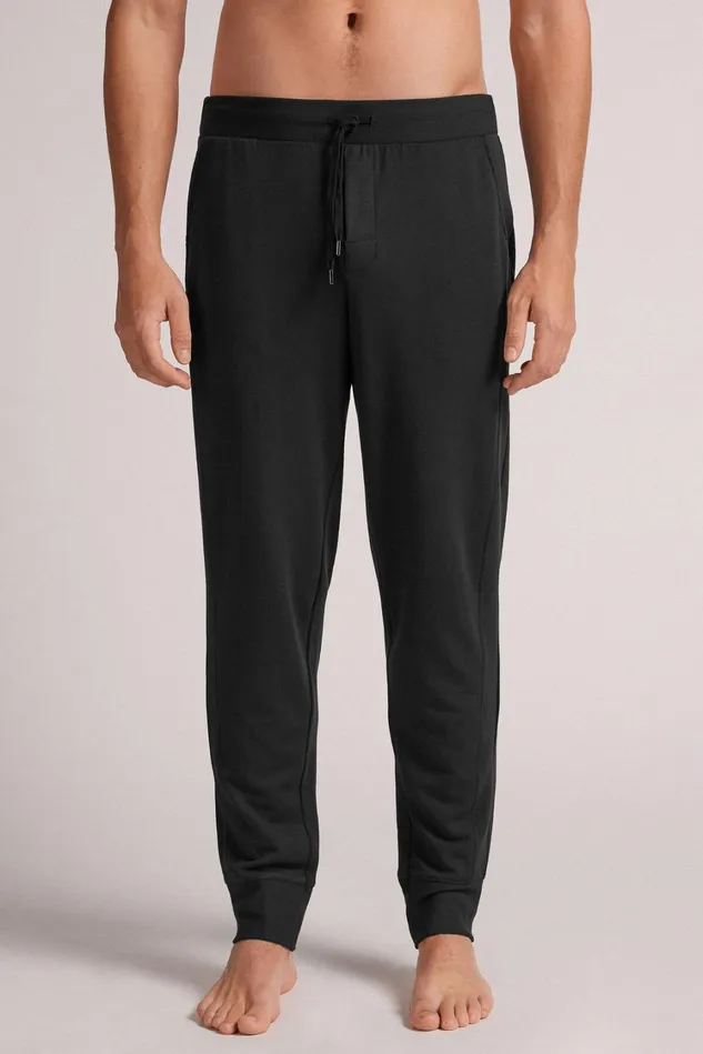 Intimissimi Pants Men Micromodal Trousers Black 019 8211 Black