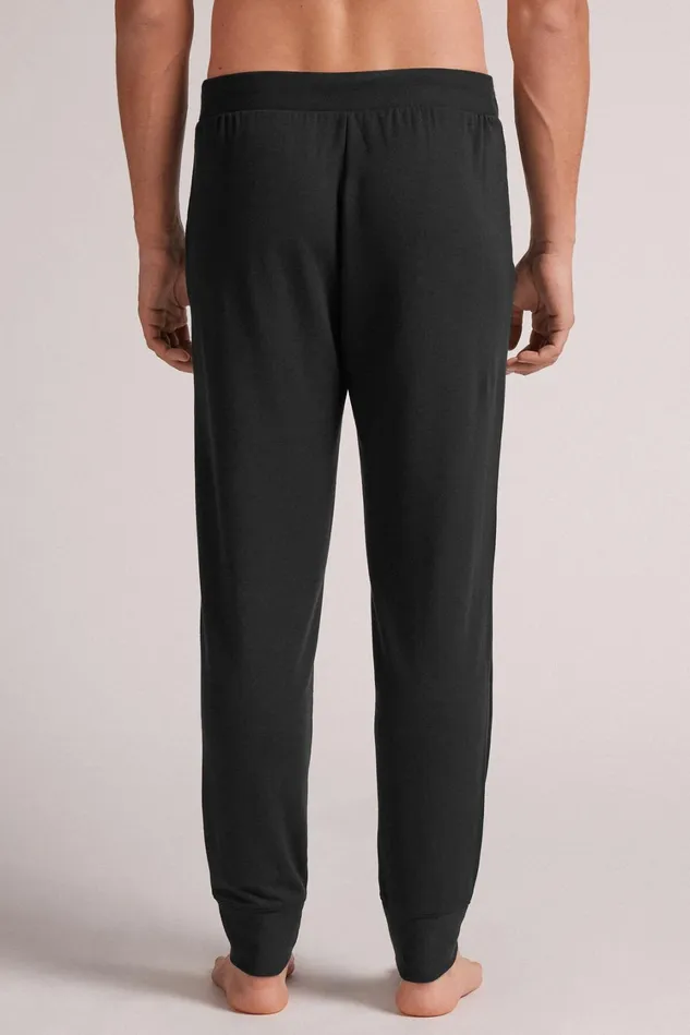 Intimissimi Pants Men Micromodal Trousers Black 019 8211 Black