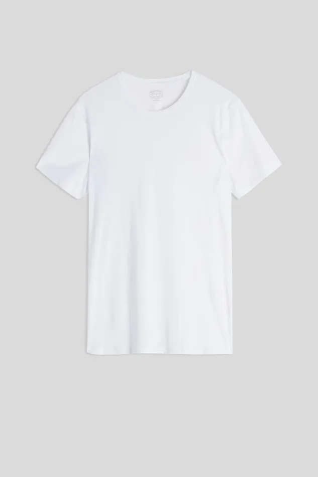 Intimissimi TShirts Polos Men Extrafine Superior Cotton TShirt White 001 8211 White