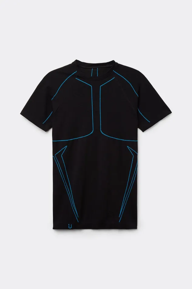 Intimissimi TShirts Polos Men Short Sleeve Technical Sport Top Black 019 8211 Black