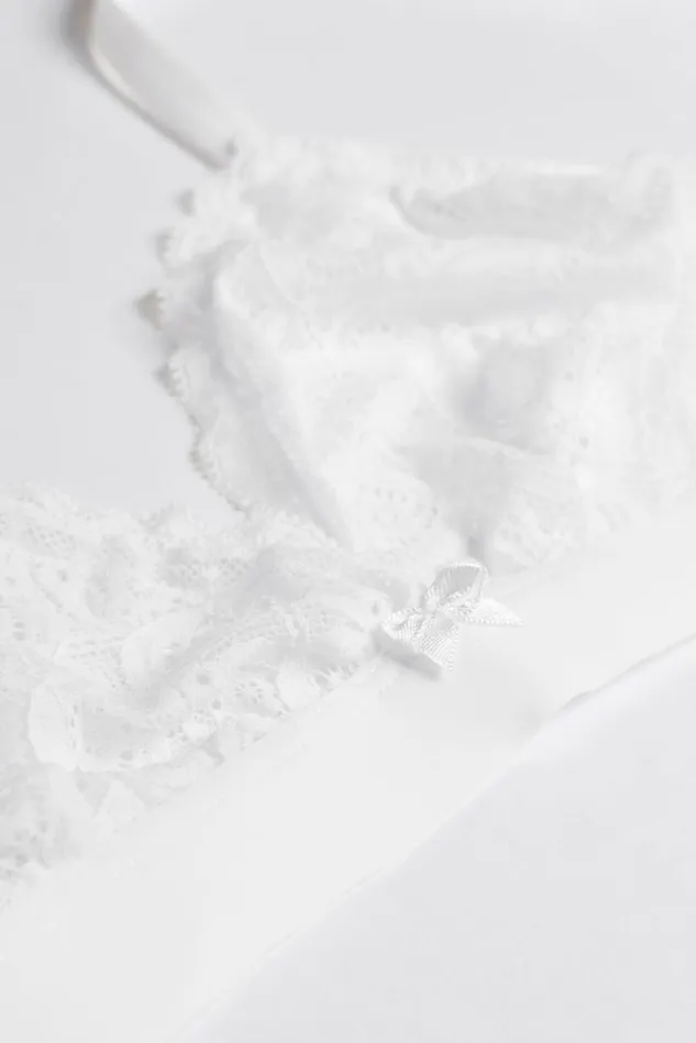 Intimissimi Triangle Women Emma Triangle Bra In Lace White 001 8211 White