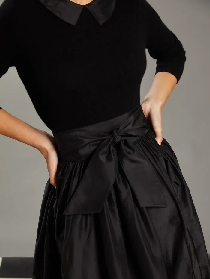 JMcLaughlin Alex Silk Skirt RSVP X Steven Stolman Black Women Skirts and Skorts JMcLaughlin Alex Silk Skirt RSVP X Steven Stolman Black Women Skirts and Skorts