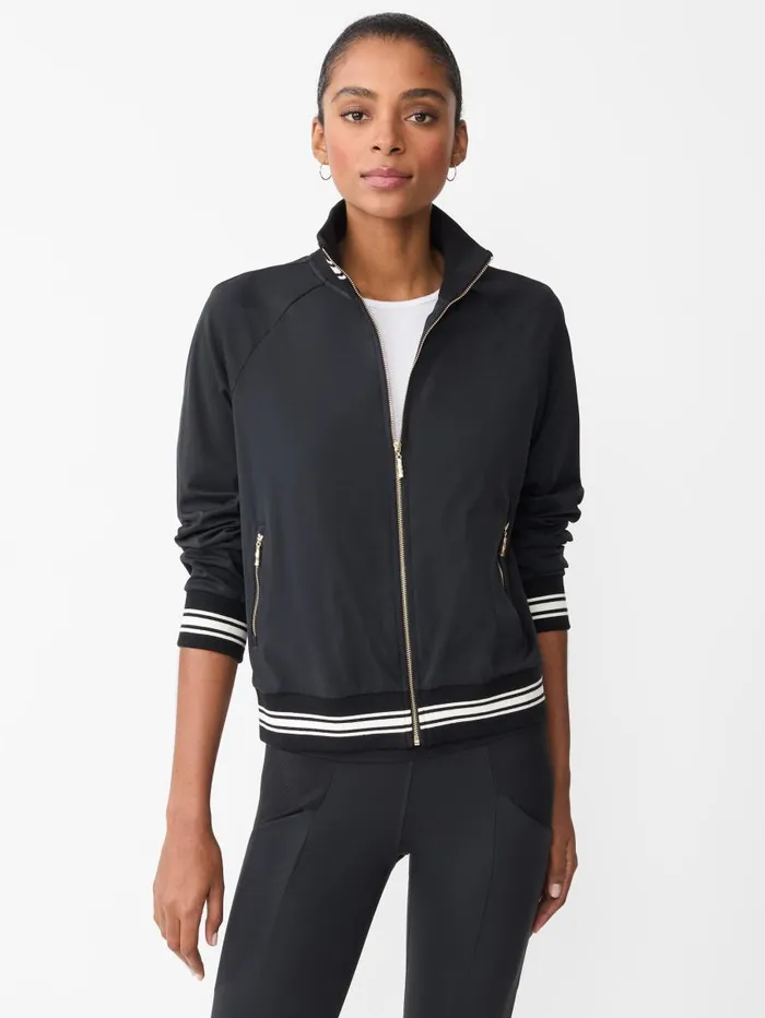 JMcLaughlin Elettra Jacket Black Women Jackets and Outerwear