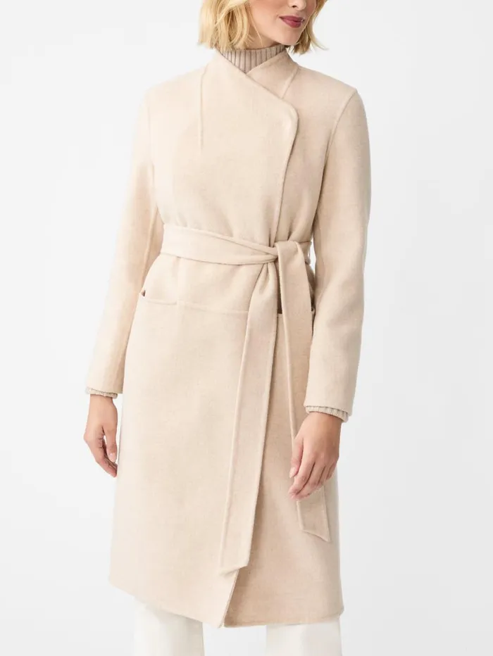 JMcLaughlin Iryna Wool Coat Sand Women Jackets and Outerwear JMcLaughlin Iryna Wool Coat Sand Women Jackets and Outerwear