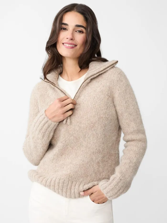 JMcLaughlin St Moritz Sweater Taupe Women Sweaters JMcLaughlin St Moritz Sweater Taupe Women Sweaters