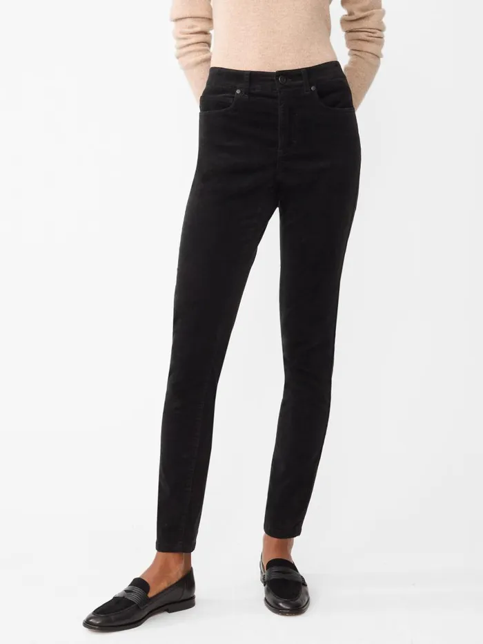 JMcLaughlin Watson Velvet Jeans Black Women Pants JMcLaughlin Watson Velvet Jeans Black Women Pants