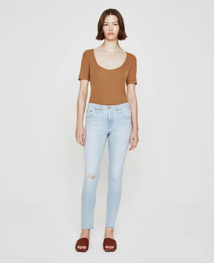 Jaxon Scoop Tree Bark Women AG Jeans Tops and Shirts Jaxon Scoop Tree Bark Women AG Jeans Tops and Shirts