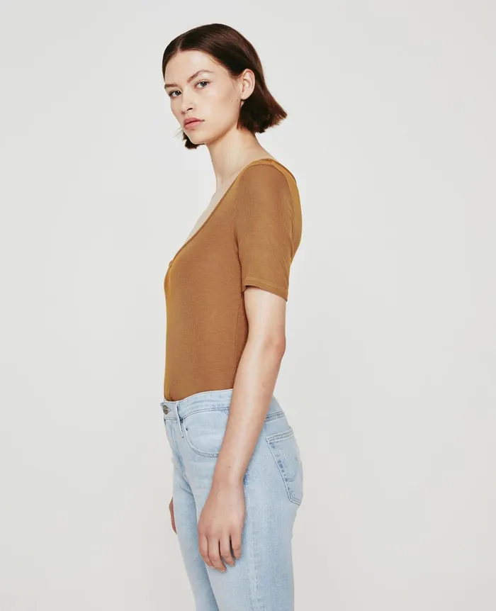 Jaxon Scoop Tree Bark Women AG Jeans Tops and Shirts Jaxon Scoop Tree Bark Women AG Jeans Tops and Shirts