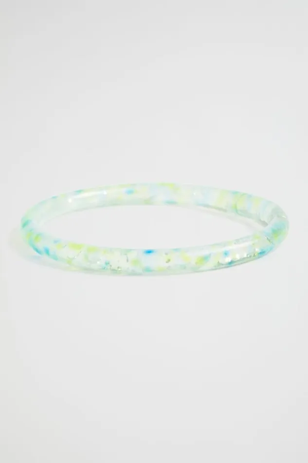 Jewellery Girl Seed Heritage Rainbow Glitter Bangles Multi