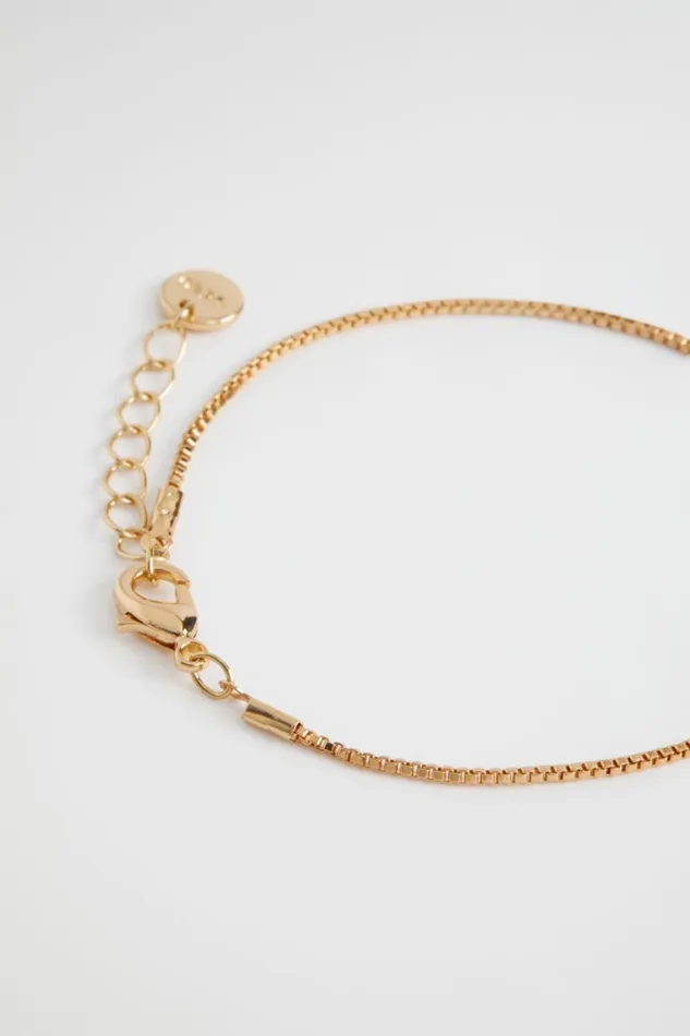 Jewellery Woman Seed Heritage Crystal Initial Bracelet C