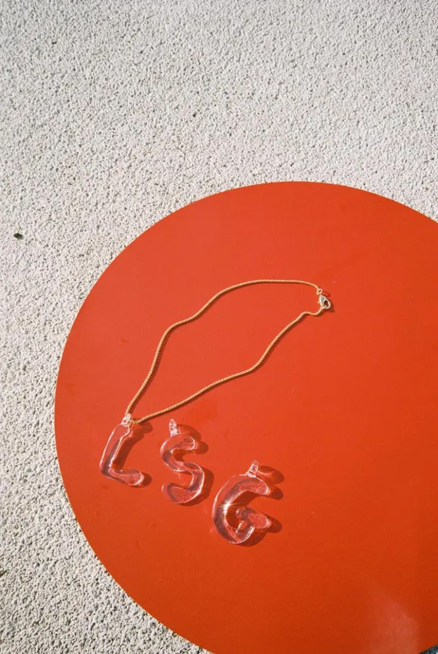 Jewelry Shop Lisa Says Gah Initial Necklace
