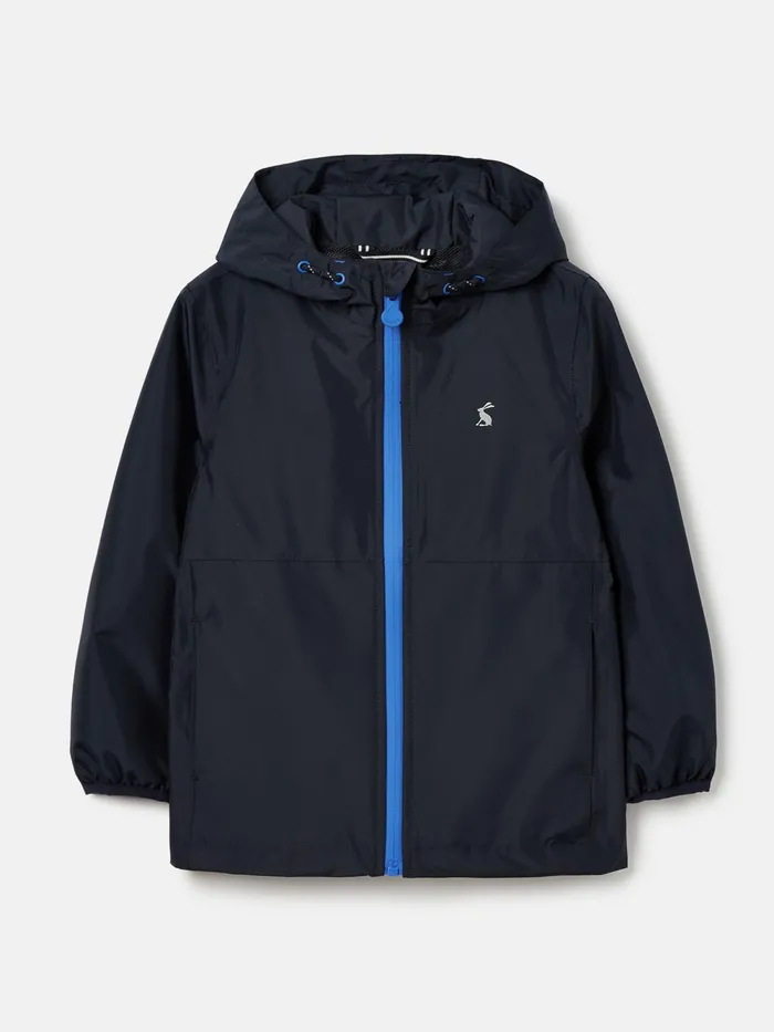 Joules Coats and Jackets Blue Waterproof Lightweight Packable Rain Mac 8211 Boys