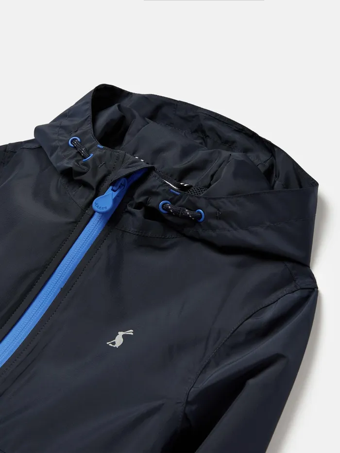 Joules Coats and Jackets Blue Waterproof Lightweight Packable Rain Mac 8211 Boys