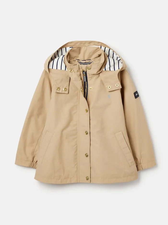 Joules Coats and Jackets Brown Showerproof Coat 8211 Girls