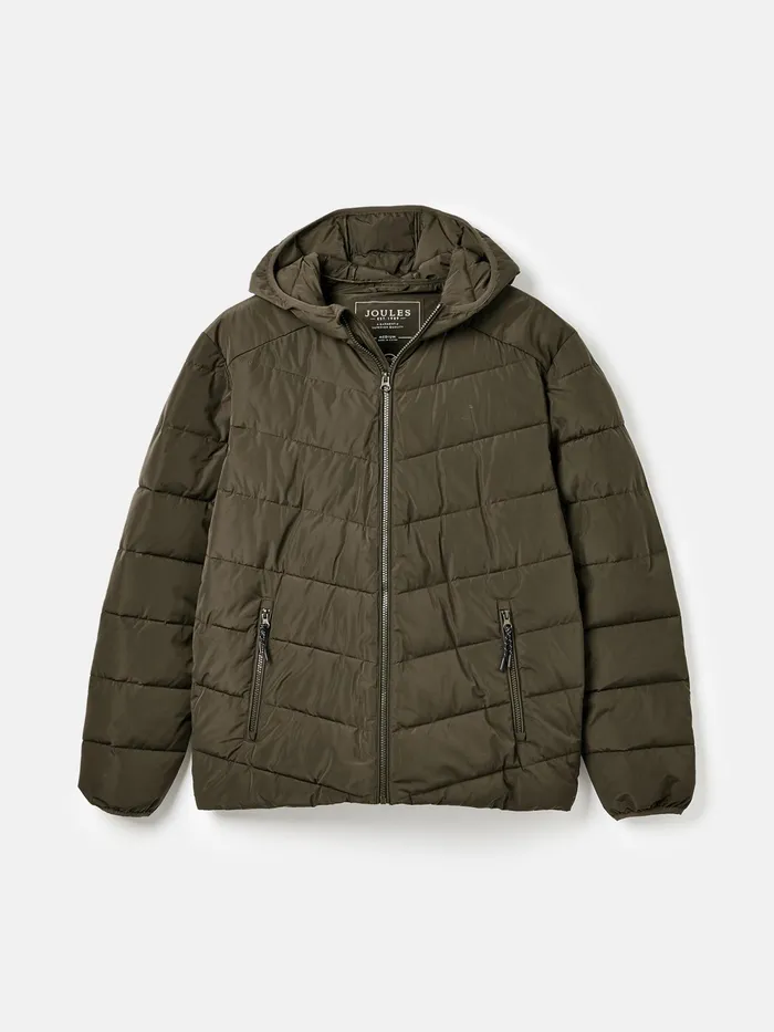 Joules Coats and Jackets Green Padded Shower Resistant Coat 8211 Men
