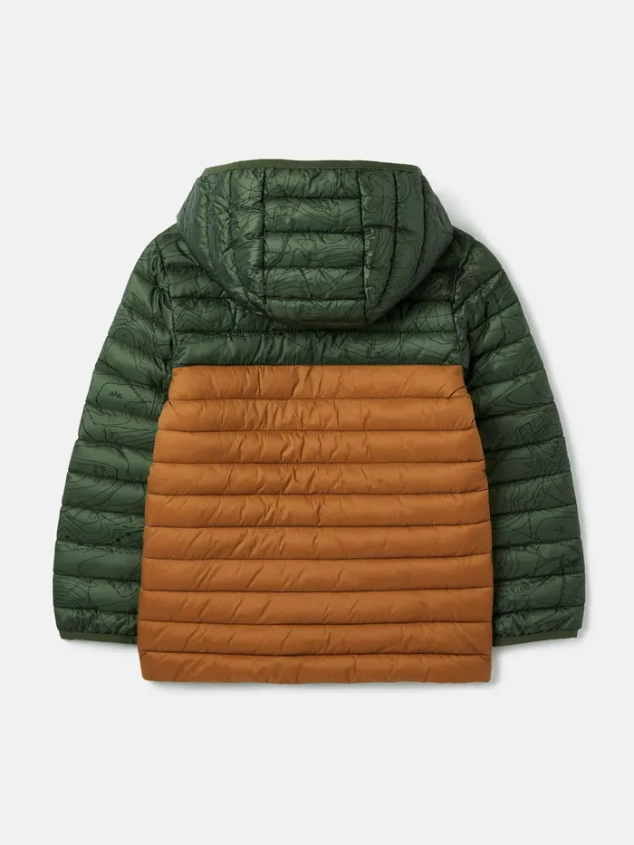 Joules Coats and Jackets Green Showerproof Padded Packable Coat 8211 Boys