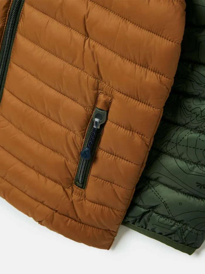 Joules Coats and Jackets Green Showerproof Padded Packable Coat 8211 Boys