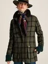 Joules Coats and Jackets Green Tweed Fieldcoat 8211 Women