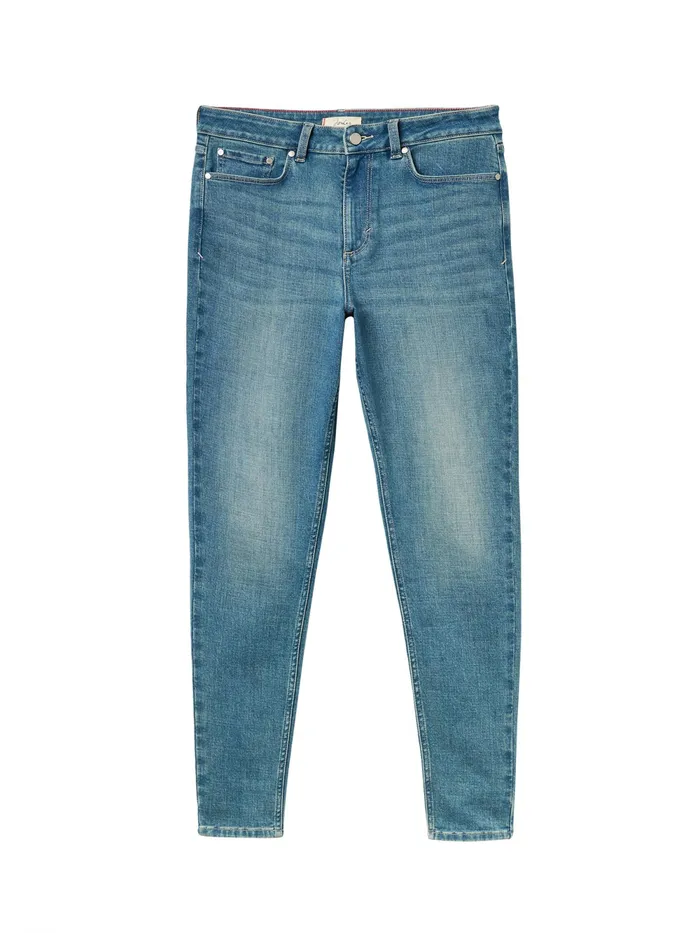 Joules Jeans Blue High Rise Stretch Skinny Jeans 8211 Women