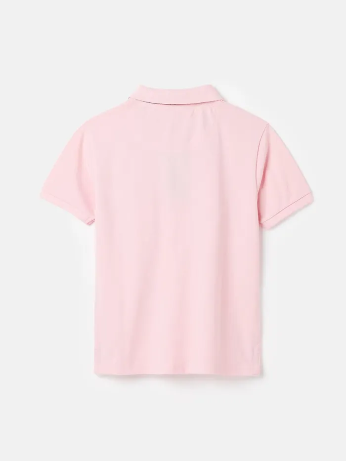 Joules Polo Shirts Pink Pique Cotton Polo Shirt 8211 Boys