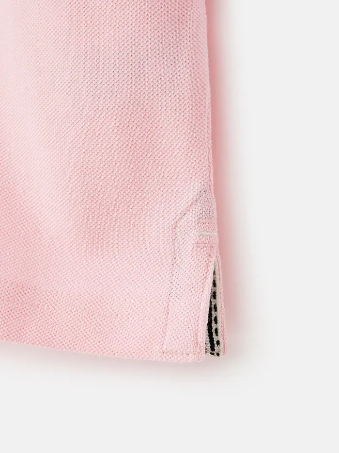 Joules Polo Shirts Pink Pique Cotton Polo Shirt 8211 Boys