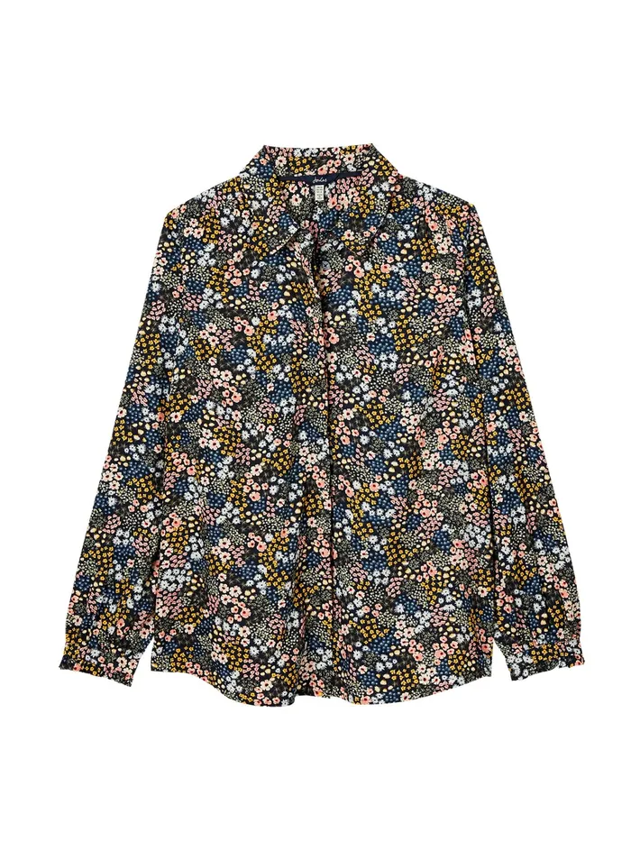 Joules Shirts and Blouses Blue Kalina Concealed Placket Shirt 8211 Women