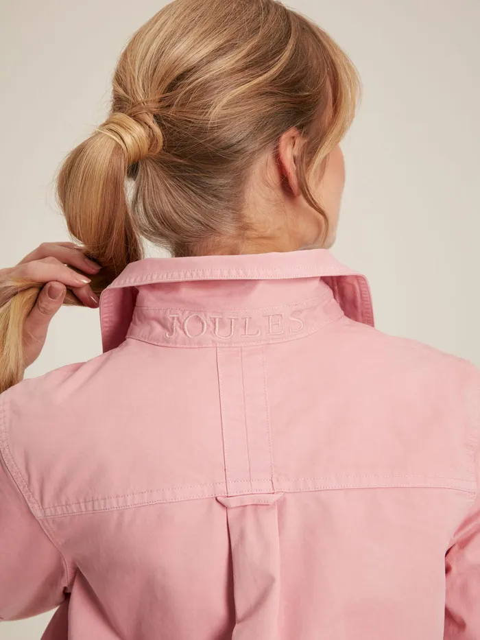 Joules Shirts and Blouses Pink Heavyweight Cotton Deck Shirt 8211 Women